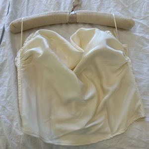 Cotton Candy LA Crop Top Strapless Corset